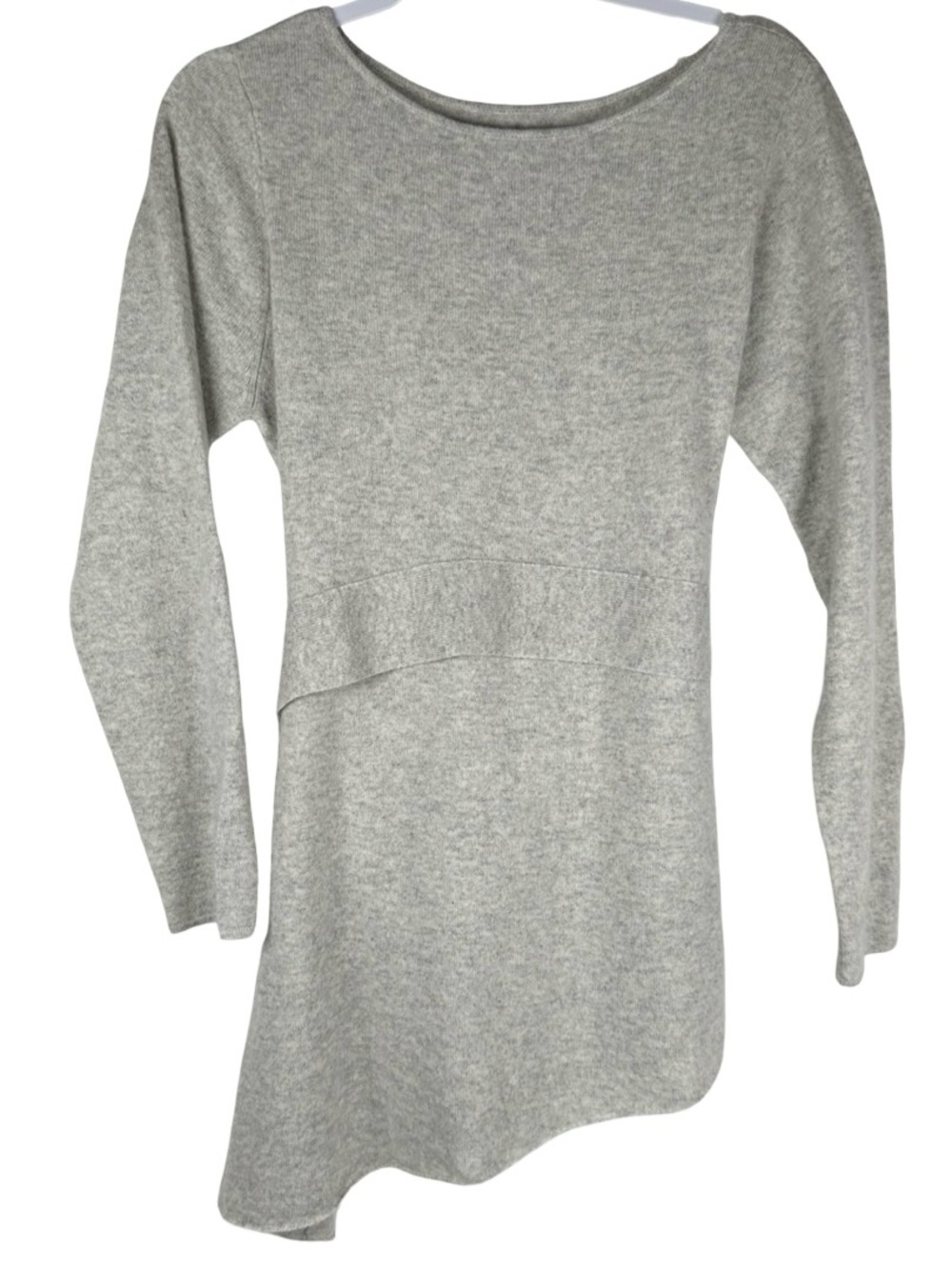 InCashmere 100% Cashmere Classic Crewneck tunic Sweater Women's large